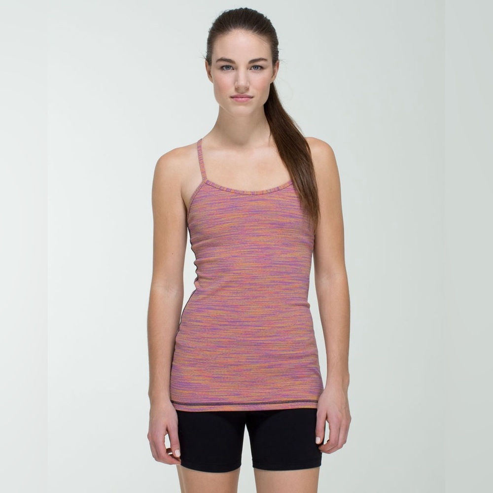 Lululemon Power Y Tank Luon Wee Are From Space Vintage Pink 8 - Picture 2 of 12